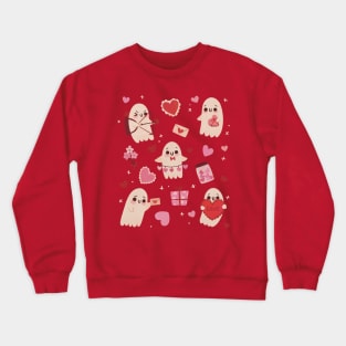 Ghostly Valentine Crewneck Sweatshirt